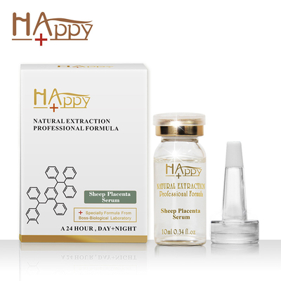 Szybkie dostarczanie nawilżające skórę Bio peptydy Serum owiec Placenta Serum zmniejszające zmarszczki