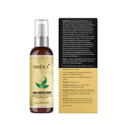 60 ml naturalnego wegańskiego surowicy do wzrostu włosów
