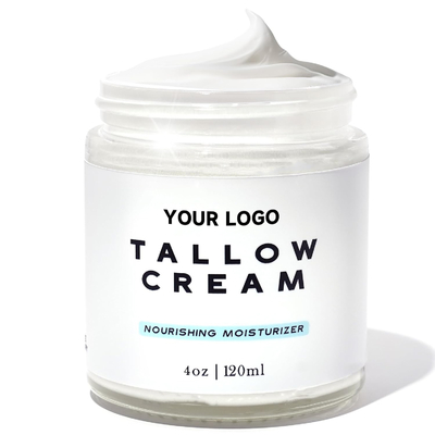 Zastosowany krem nawilżający z wołowiny z łosu, 100% naturalny balsam dla wrażliwej skóry.