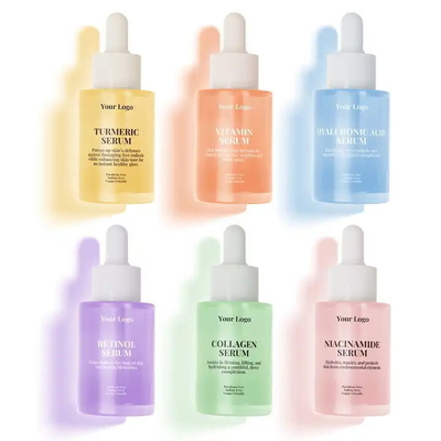 Naturalna witamina C Niacinamide Serum z kwasem hialuronowym i składnikami dostosowanymi
