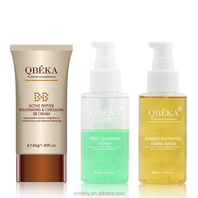 QBEKA Ferment Polypeptid Fading Serum Białe Złoty zestaw do twarzy