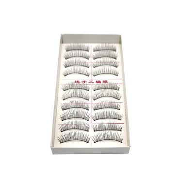 Kobiety Damy 10 par Natural Beauty Taiwan Włókno Fałszywe rzęsy 217 8MM-15MM Długość