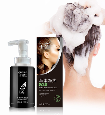Customer Customize Logo Herbal Refreshing Hair Restore Shampoo for OEM ODM Produkty