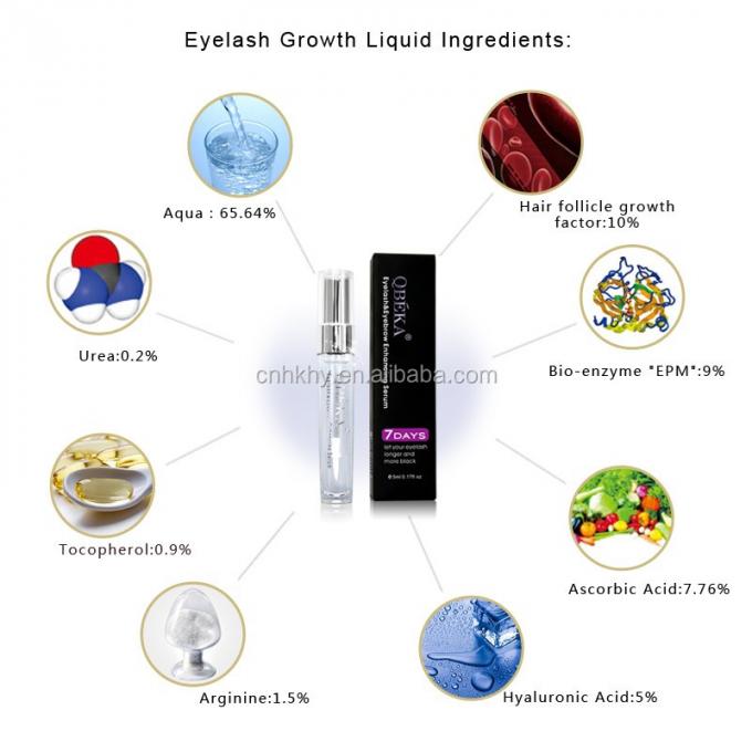 Najbardziej skuteczna pielęgnacja brwi i rzęs Organic Plant Herb Oil Eyelash Serum 5ml Vol. 14