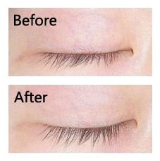 QBEKA Kosmetyka Ekstrakty ziołowe Organiczna witamina E Peptyd Rękawica Serum wzrostu brwi 5 ml 1