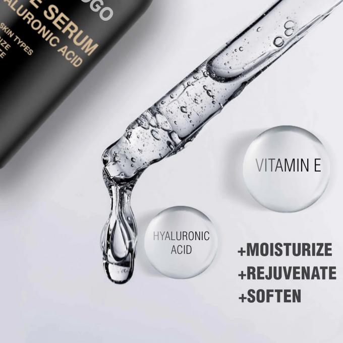 Wsparcie dla mężczyzn Produkty na etykietę Hyaluronic Acid Serum do twarzy dla mężczyzn 1