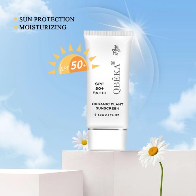 Ochrona UVB Krem przeciwsłoneczny do twarzy i ciała SPF 50 Krem przeciwsłoneczny organiczny 0