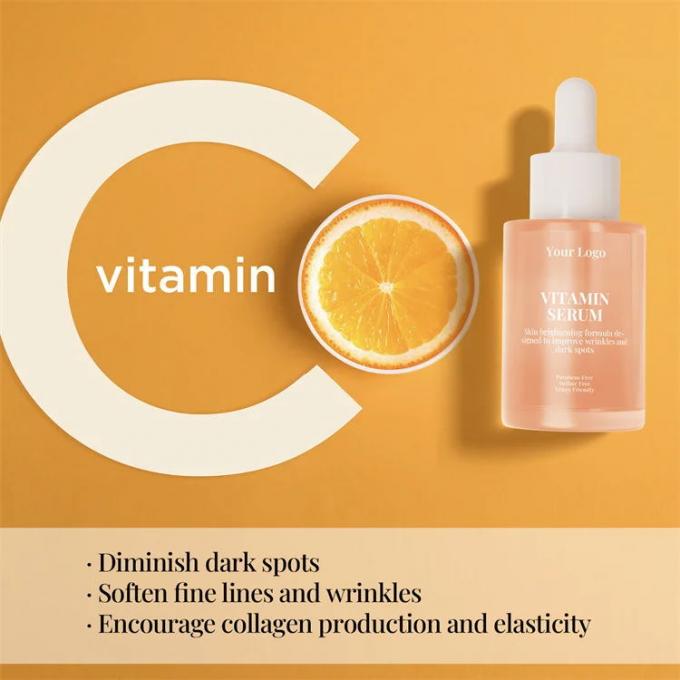 Naturalna witamina C Niacinamide Serum z kwasem hialuronowym i składnikami dostosowanymi 1