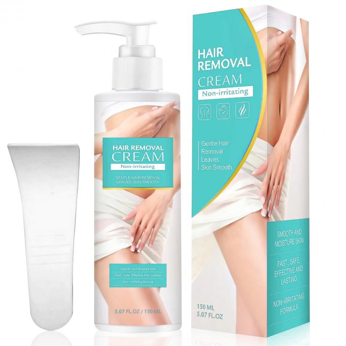 SENSITIVE SKIN FORMULA Krem do usuwania włosów z prywatnej marki, który pozwala na szybkie i łatwe depilację 0