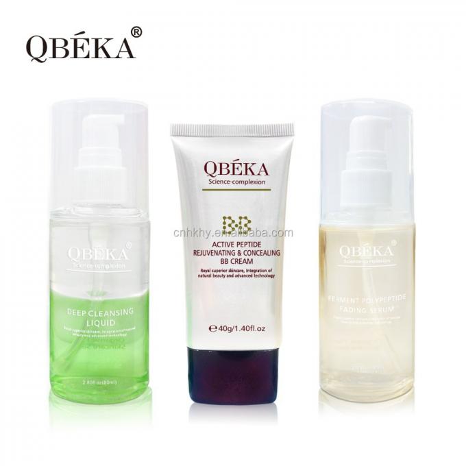 QBEKA Ferment Polypeptid Fading Serum Białe Złoty zestaw do twarzy 4