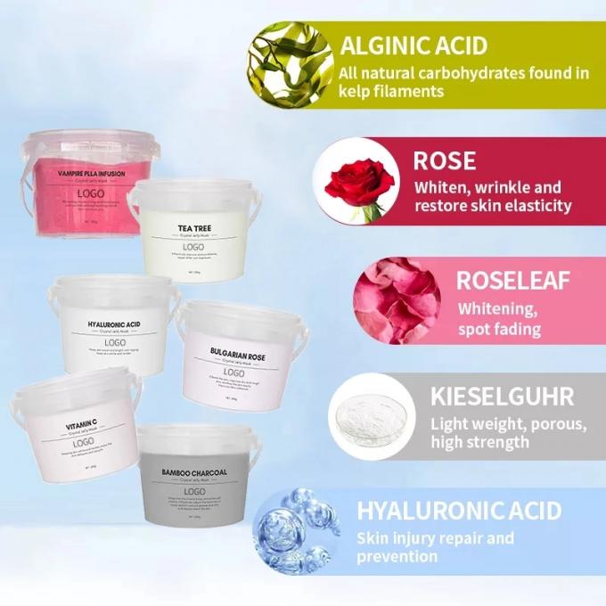 650 g objętości organicznej maski owocowej proszek do pielęgnacji twarzy DIY Crystal Jelly Mask Product 10