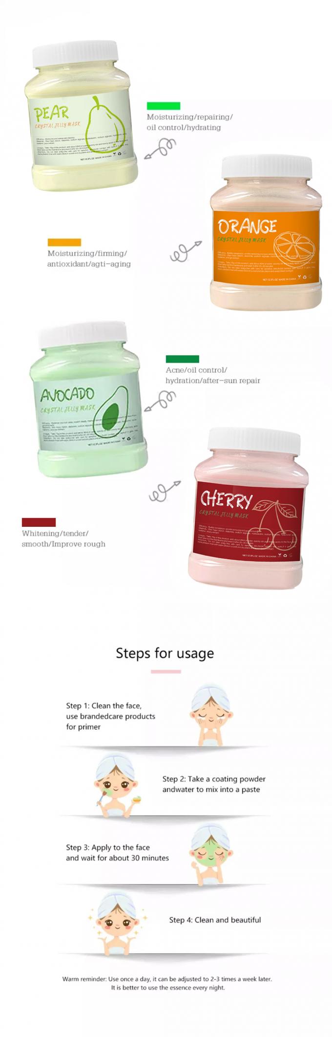 Hydratacja Hydro Nutritional Jelly Masking z proszkiem maskującym owoce wzbogaconym o kolagen 2