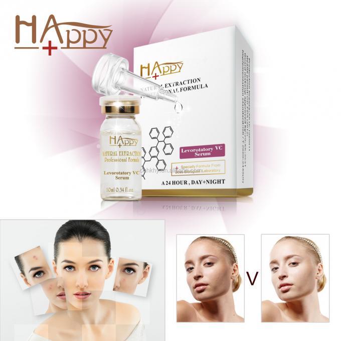 Rozmiar normalny Organic Vitamin C Oczyszczający Białko Anti freckles Ampułki Ilość 1000 2