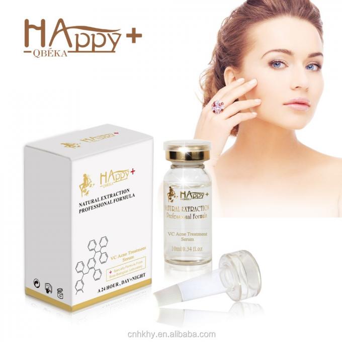 Usuń blizny od trądziku za pomocą QBEKA Happy Cosmetics Levorotatory VC Original Liquid Bio Serum 1