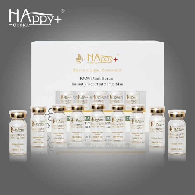 Wersja angielska Happy QBEKA nawilżający serum przeciwzmarszczkowy do natychmiastowego podnoszenia twarzy 0