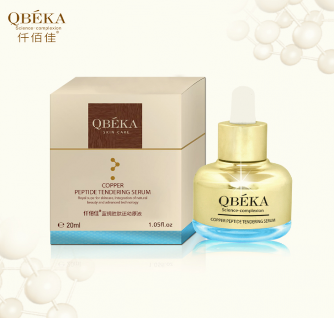 Zapewnij bezpłatne próbki prywatnej marki Serum Peptidów Miedzi do Super Naprawy Anti-aging 0