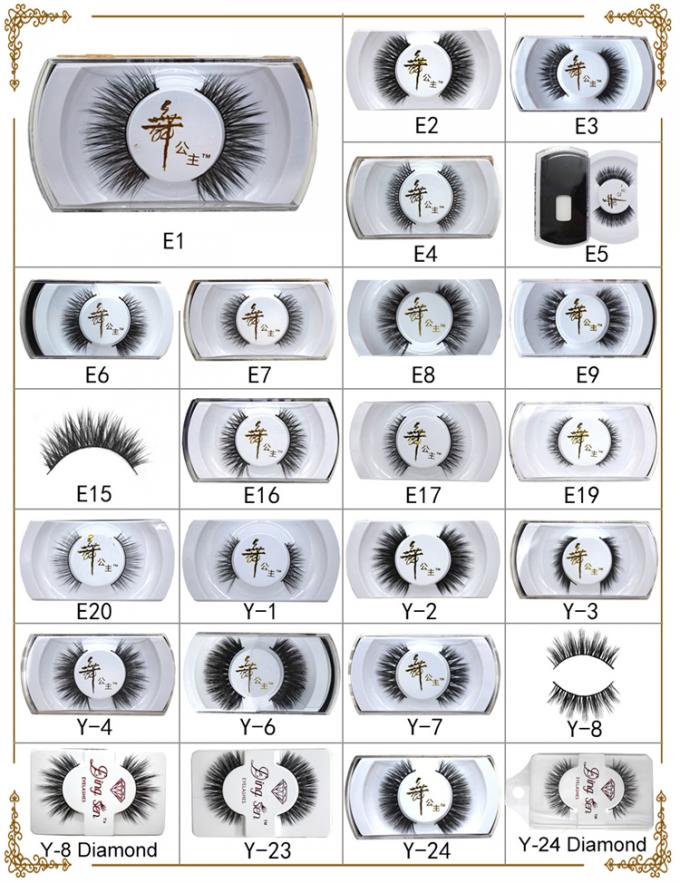 10-15 mm naturalne długie fałszywe rzęsy 5 par Syntetyczne kolorowe przedłużenia włosów 4